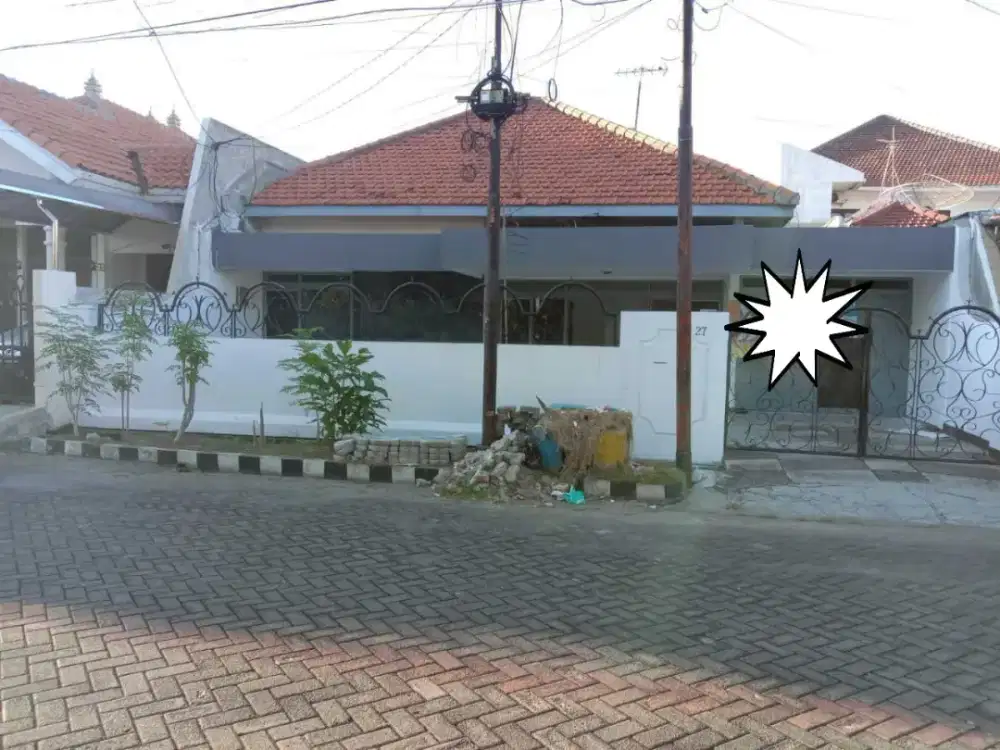 9,6 juta/meter Manyar Kartika Row 4 Mobil