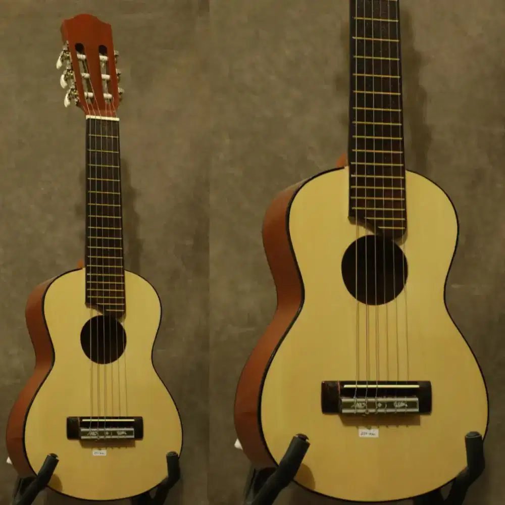 Gitar lele berwarna senar ceper