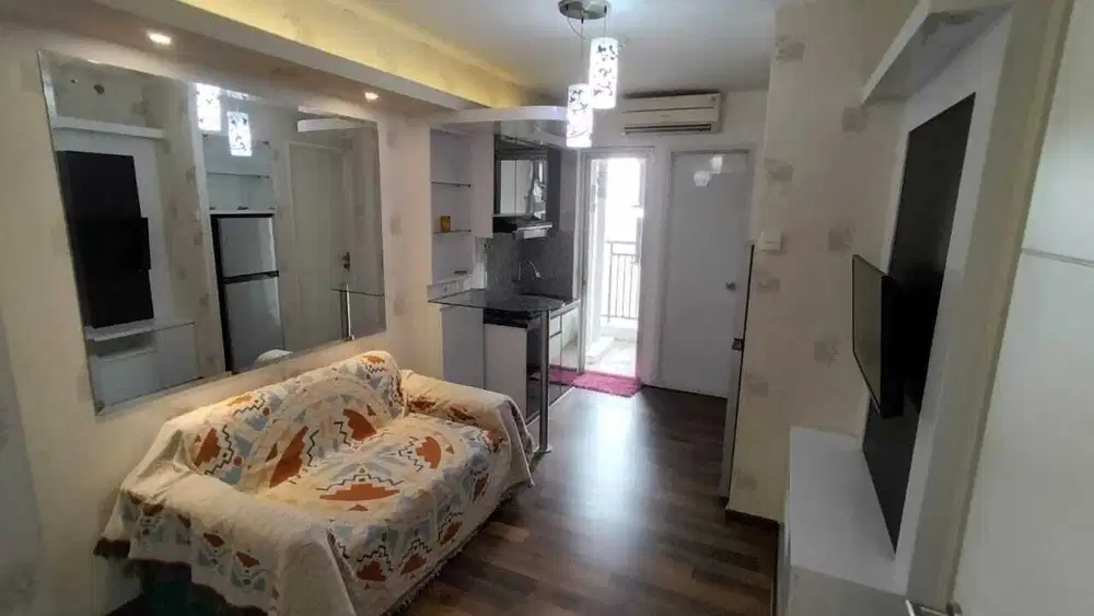 JUAL ATAS MALL ALAMANDA FURNISHED SHM APARTEMEN BASSURA CITY - CASH!!