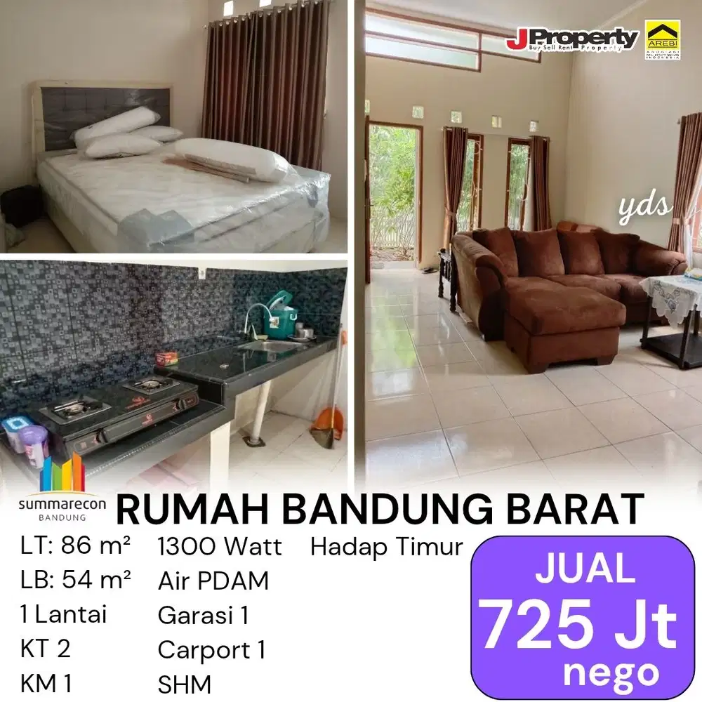 Jual Rumah Cilame Ngamprah Bandung Barat
