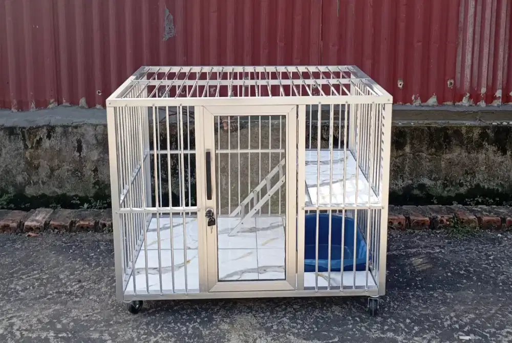 Kandang 1lantai medium harga terjangkau free ongkir kota Palembang