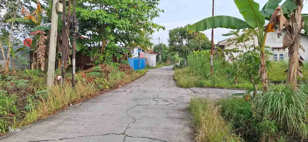 Tanah murah di kulim jl Berdikari 14.8x27m