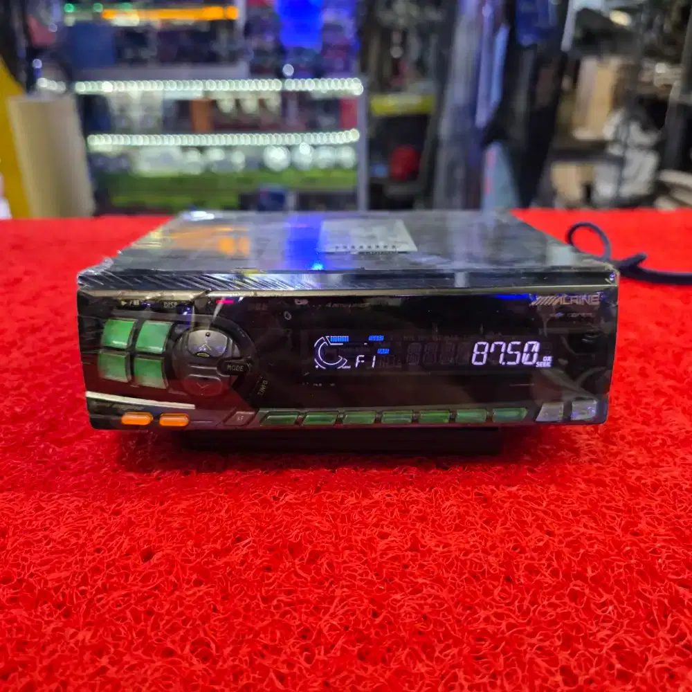 Head Unit Single Din ALPINE TDM-7585R Kaset Radio