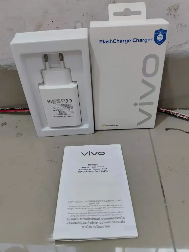 palak cas ori vivo 44W  cuman palak aja tanpa kabel yaa bukaksegel aja