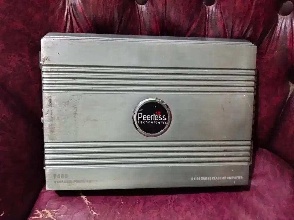 Power peerlees 4 channel..