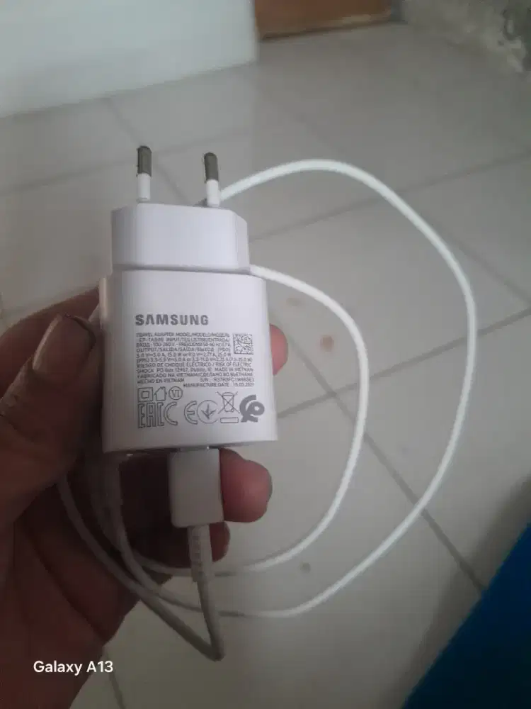 Chargr samsung 25watt super fast charging original