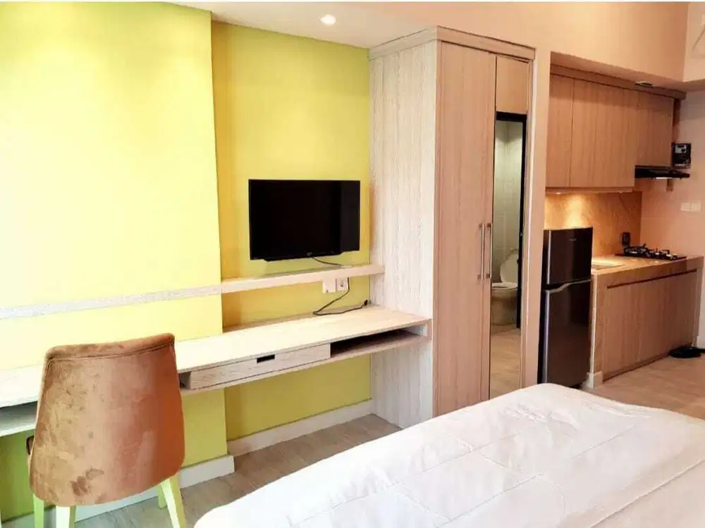 Apartemen Full Furnish Casa De Parco Type Studio