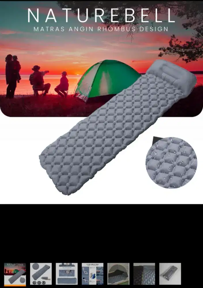 kasur matras angin manual