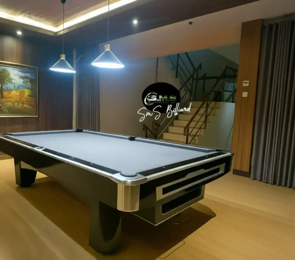 Billiard Table 9feet Elegant Xingjue custom full set perlengkapan