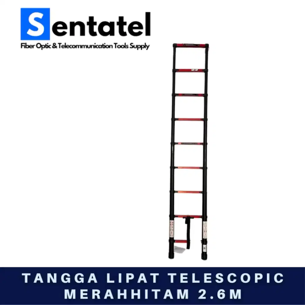 2,6M tangga lipat teleskopik aluminium