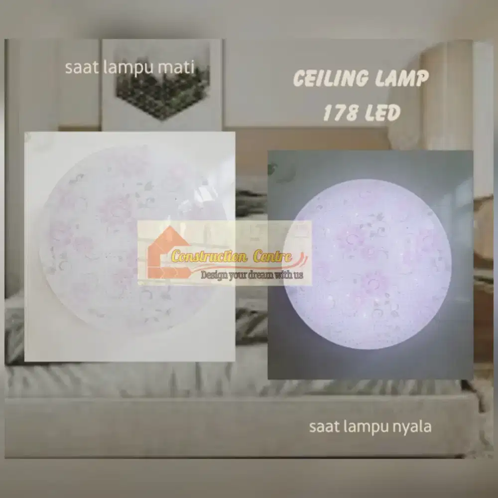 lampu plafon acrylic