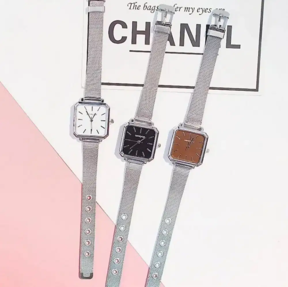 Q22 Jam Tangan Wanita Candy Cat Analog Casual Fashion Couple