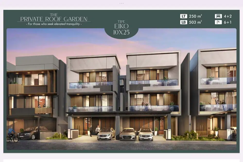Bisa KPR Dijual rumah designer series pik2 pasir putih 10x25 / 250m2 ada pool