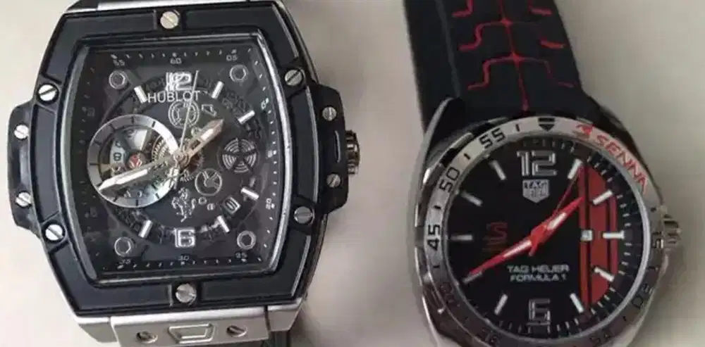 Jam HUBLOT dan Jam TAG HEUER