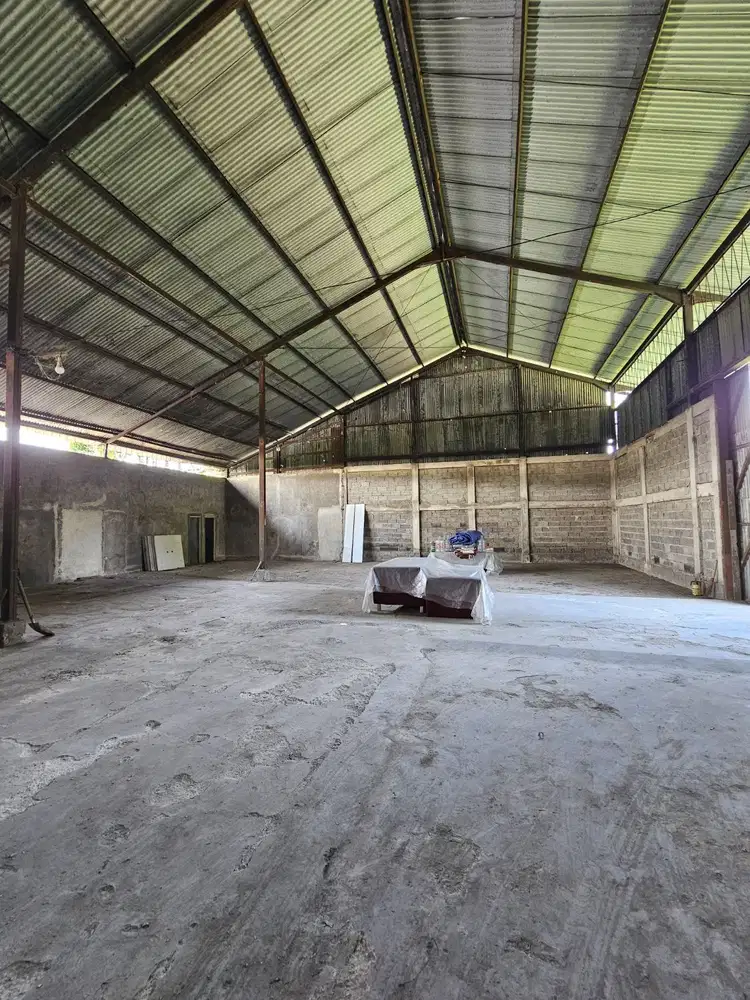 disewakan gudang rapi siap pakai di pasar curug cikupa tangerang