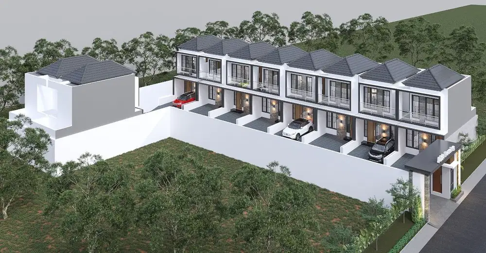 RUMAH MODERN DAN ASRI. DP 0%. FREE BIAYA2. BONUS SUKA2