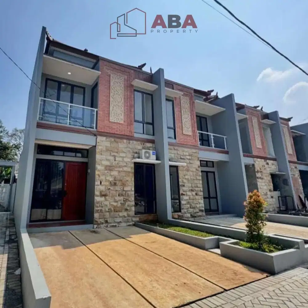 RUMAH STRATEGIS 100 METER JALAN RAYA BOGOR dan Banjir Promo. DP 0%. FREE BIAYA2