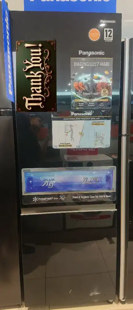 Kulkas PANASONIC NR-BV361BPK