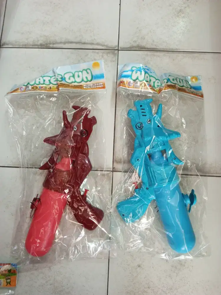 Mainan anak waterrgun dinoo