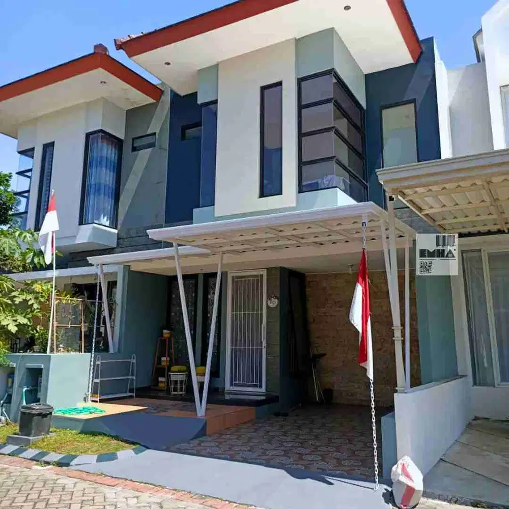 Rumah 2 Lantai Siap Huni Full Furnished Tasikmadu Lowokwaru Dekat Kampus UMM Tlogomas Malang