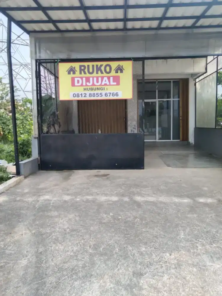 Jual BU ruko murah depok