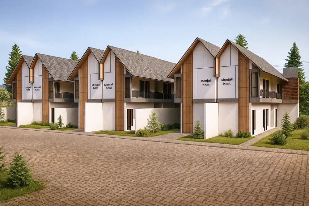 Kost Monjali – 10 Kamar, 2 Lantai, Lingkungan Kost-an Mahasiswa dan Karyawan