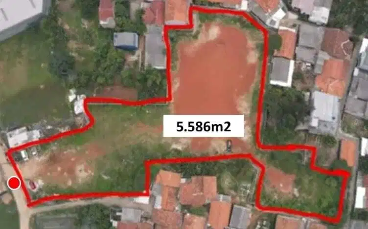 Tanah Komersial Industri Pergudangan di Cipondoh Tangerang