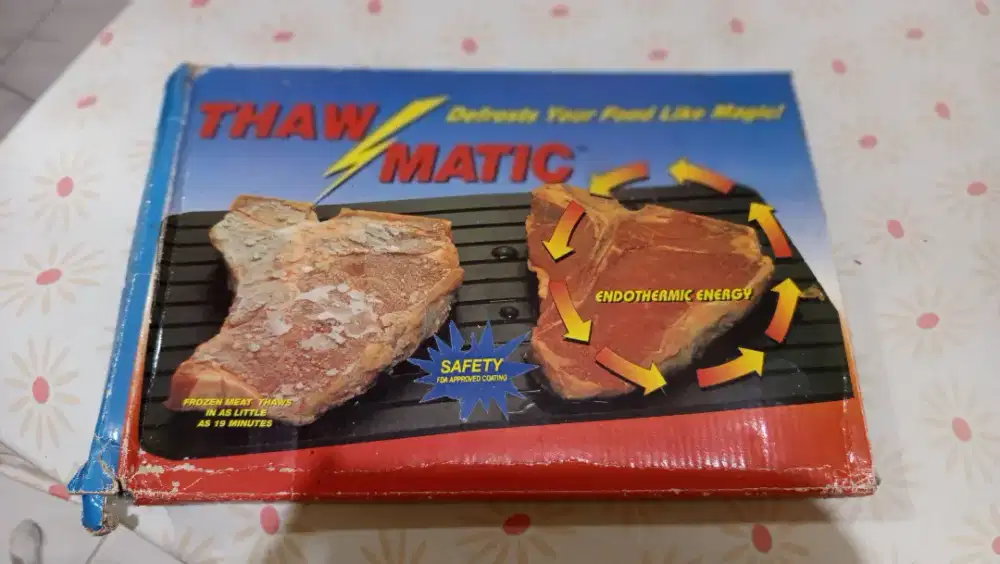 Alat pencairan matic makanan Beku (Thaw Matic)