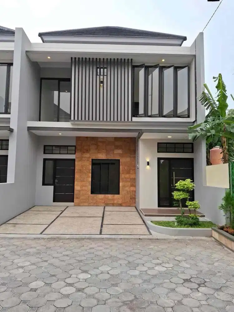 rumah mewah full furnished siap huni dalam Cluster