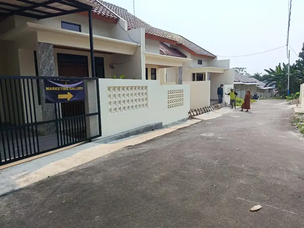 Dijual rumah baru 72mtr,unit ready,hny 20menit ke tmii,hrga 580jt