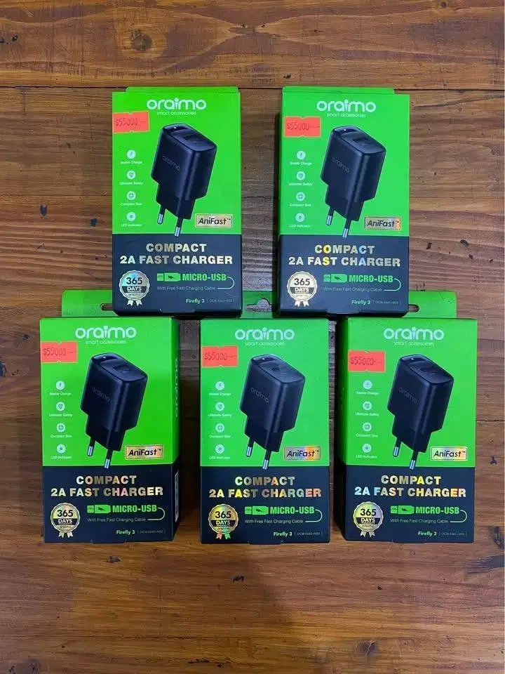 New / Baru Charger (OCW-E66S+M53) MICRO 2.0a Max