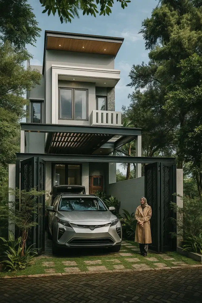 Bonus Furnished! Rumah Dekat Setiabudi Regency Cihideung Lembang Bandung Utara