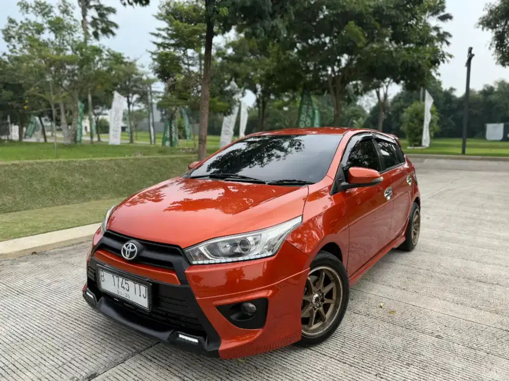 Toyota Yaris TRD Automatic 2015 Orange