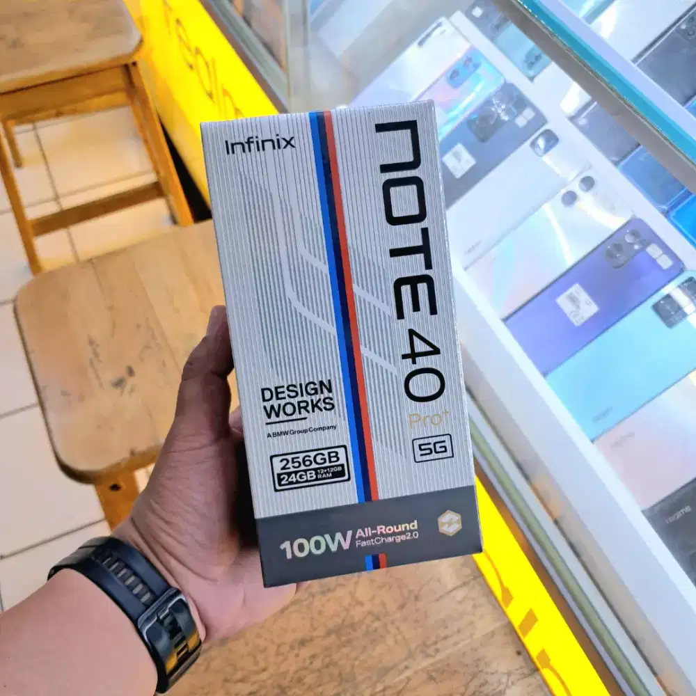 Infinix Note 40 Pro+ Plus 5G BMW 12/256 Gb New Garansi Resmi 1 Tahun