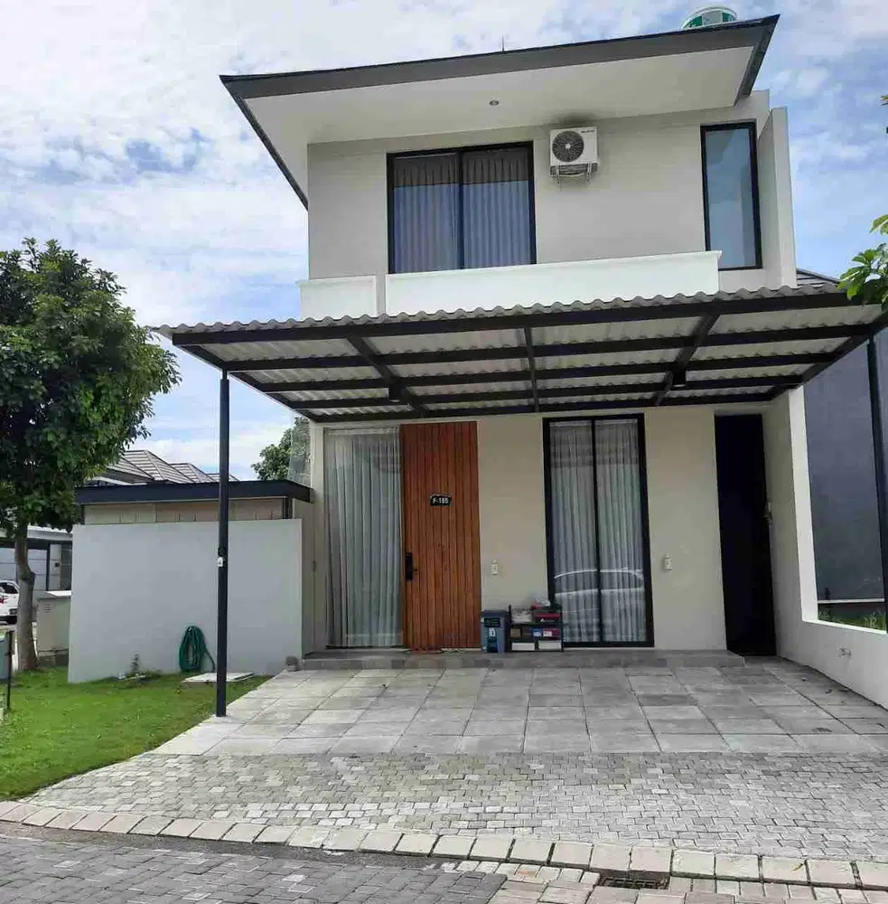 Dijual Rumah Hook Graha Natura Modern Minimalis Surabaya Barat