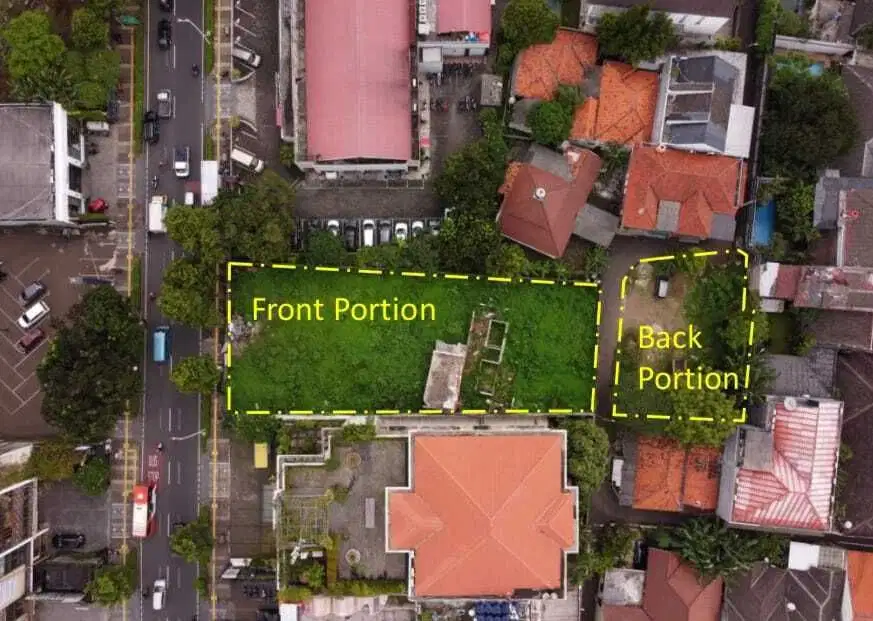 Tanah Kavling Multifungsi di Kemang Jakarta Selatan Luas 535m