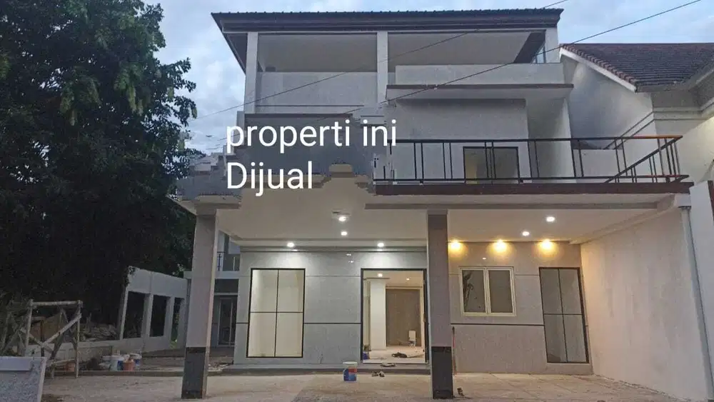Rumah 3 Lantai Posisi Hook di Sentul City Siap Huni
