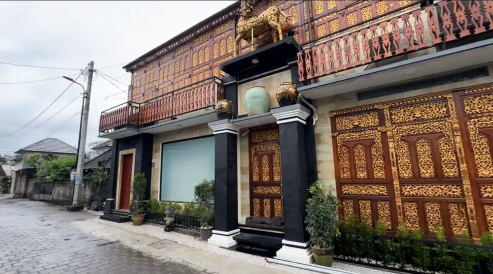 Villa Nuansa Klasik Tradisional Full Furnished Siap Huni Ubud Bali