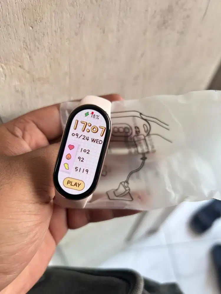 Xiaomi smart band 10 mulus baru 2minggu pake.