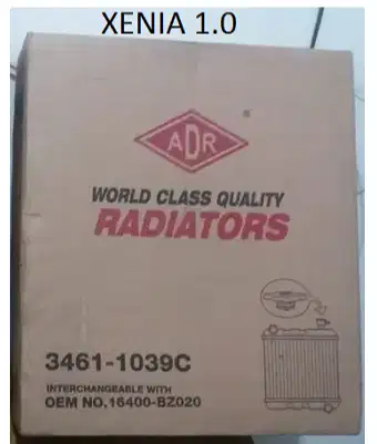 Radiator Xenia 10 / Avanza 1,3 (mobil 2005)