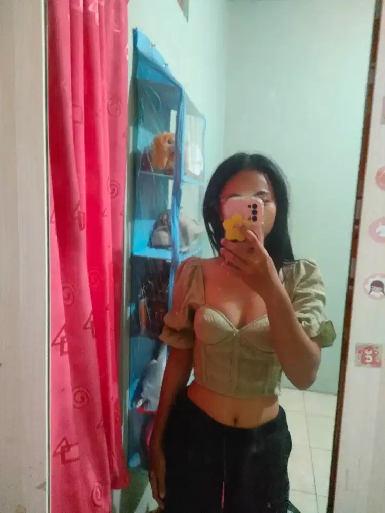 crop top tali muat bb 40-55kg