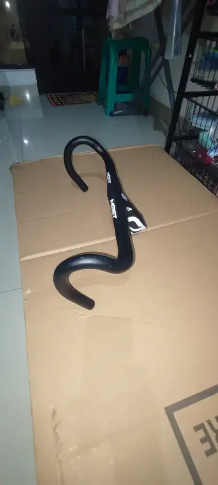 Handle Bar Stang Sepeda Pinarello MOST TALON ULTRA LIGHT USED