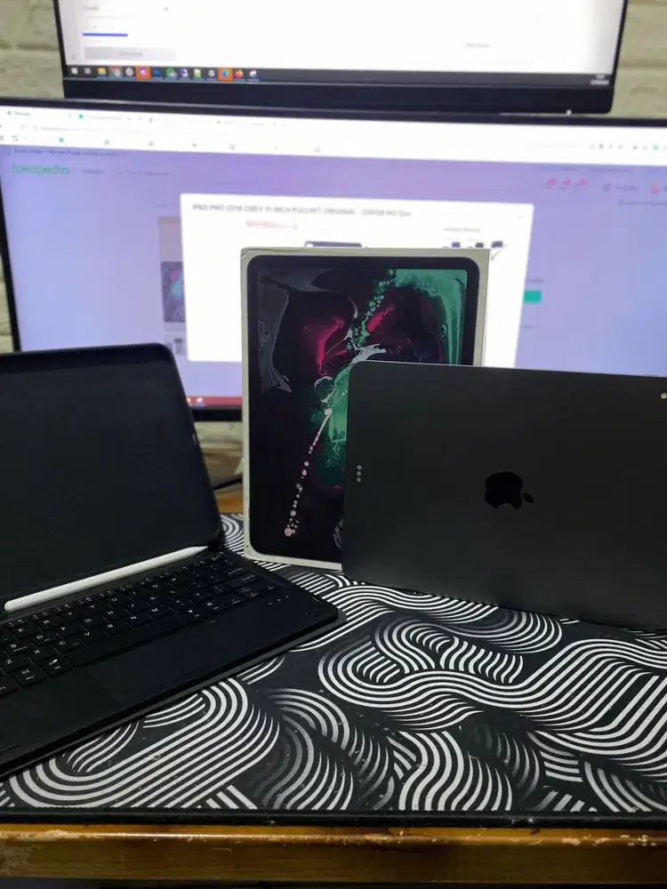 Ipad Pro 11-Inch Seri A1934 64 GB WIFI 2018 ORI Fullset