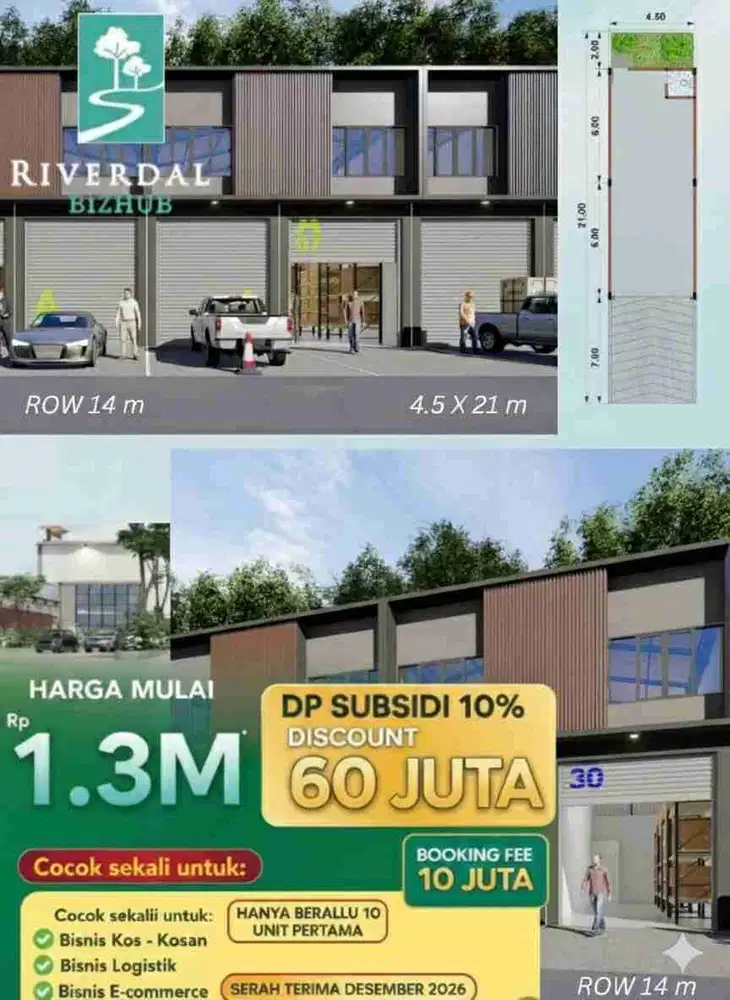 Riverdale Bizpark / Gudang Multigunana Ready 2026