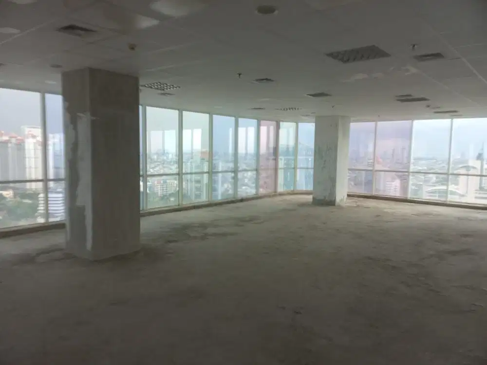 Sewa Kantor Kondisi Bare 130 m2 di Kartika Tower Grogol