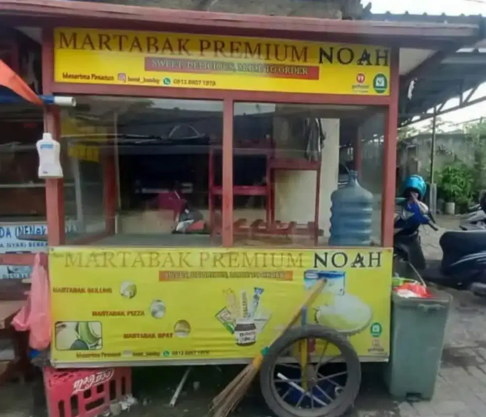 DIJUAL GEROBAK EXS-MARTABAK