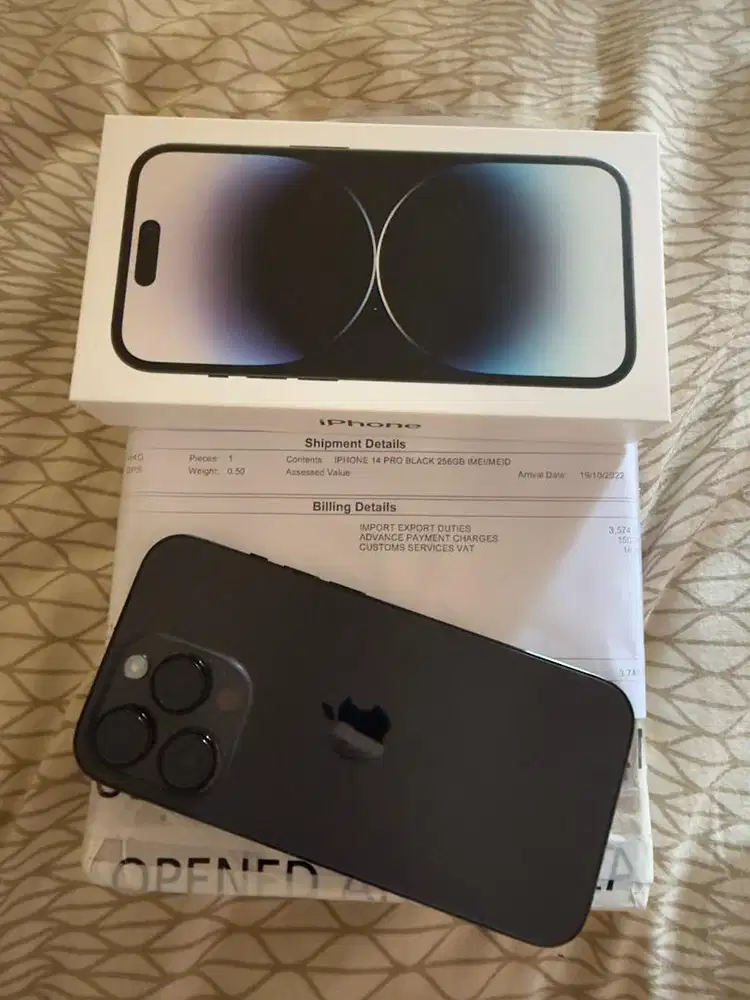 iPhone 14 Pro 256Gb Dual Sim HK - Garansi sinyal uang 10000% kembali