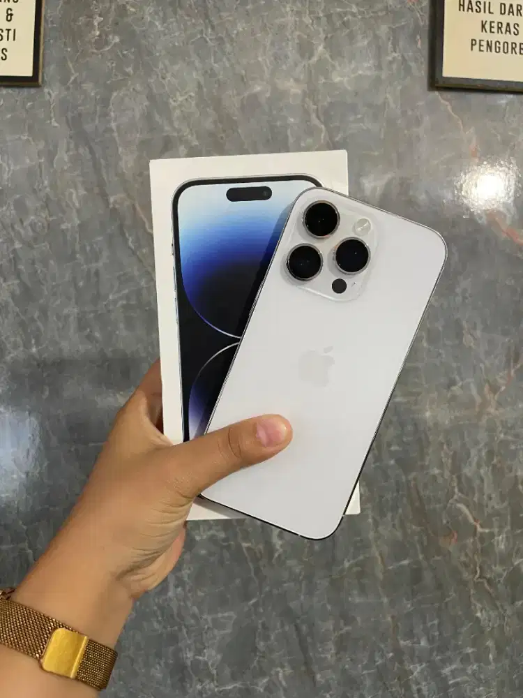 iPhone 14 pro warna silver
