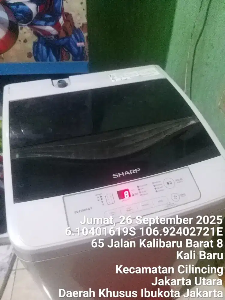 Mesin cuci Sharp 1 tabung