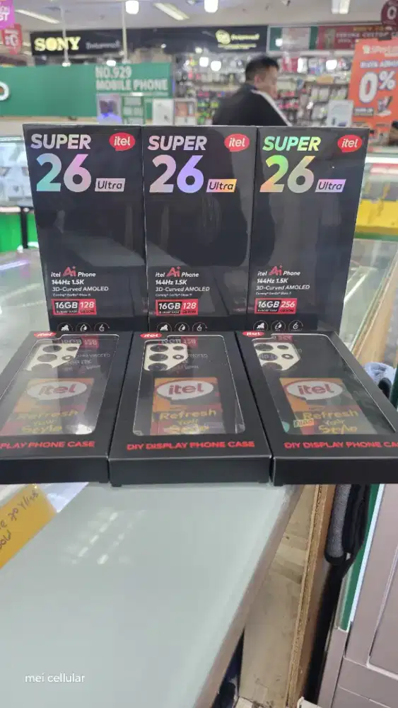 Itel s26 ultra ram 8gb/256gb & 8gb/128gb baru segel garansi resmi